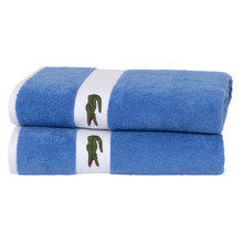 Lacoste Casual Cotton Bathroom Towel